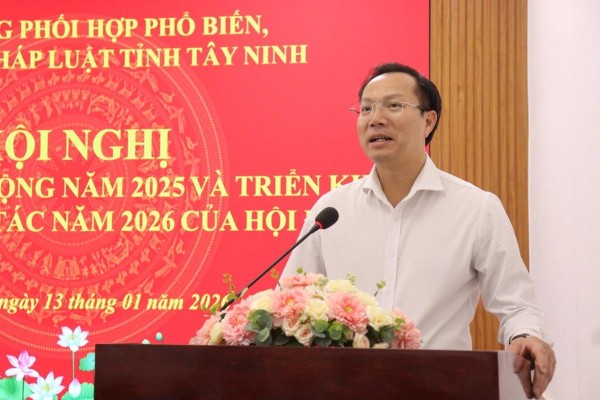 Tây Ninh: Chủ động, thực chất trong triển khai công tác phổ biến, giáo dục pháp luật năm 2026